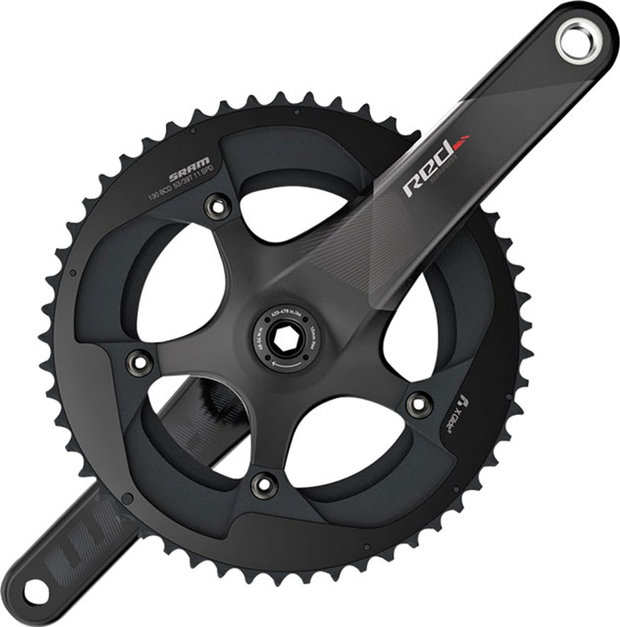 carbon fiber crankset