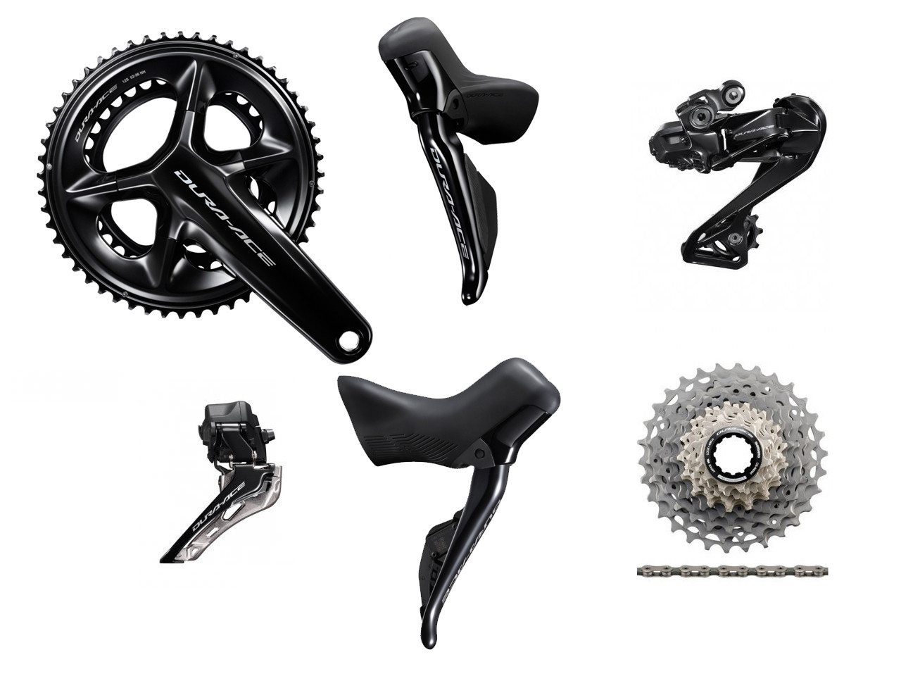 Shimano Dura-Ace R9270 Hydraulic Di2 Groupset (less calipers