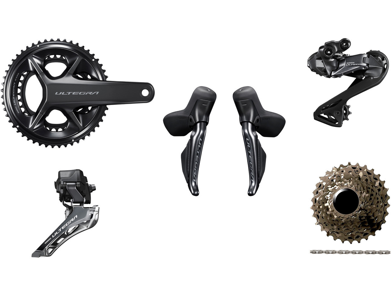 Shimano Ultegra R8170 Hydraulic Di2 Groupset (less calipers