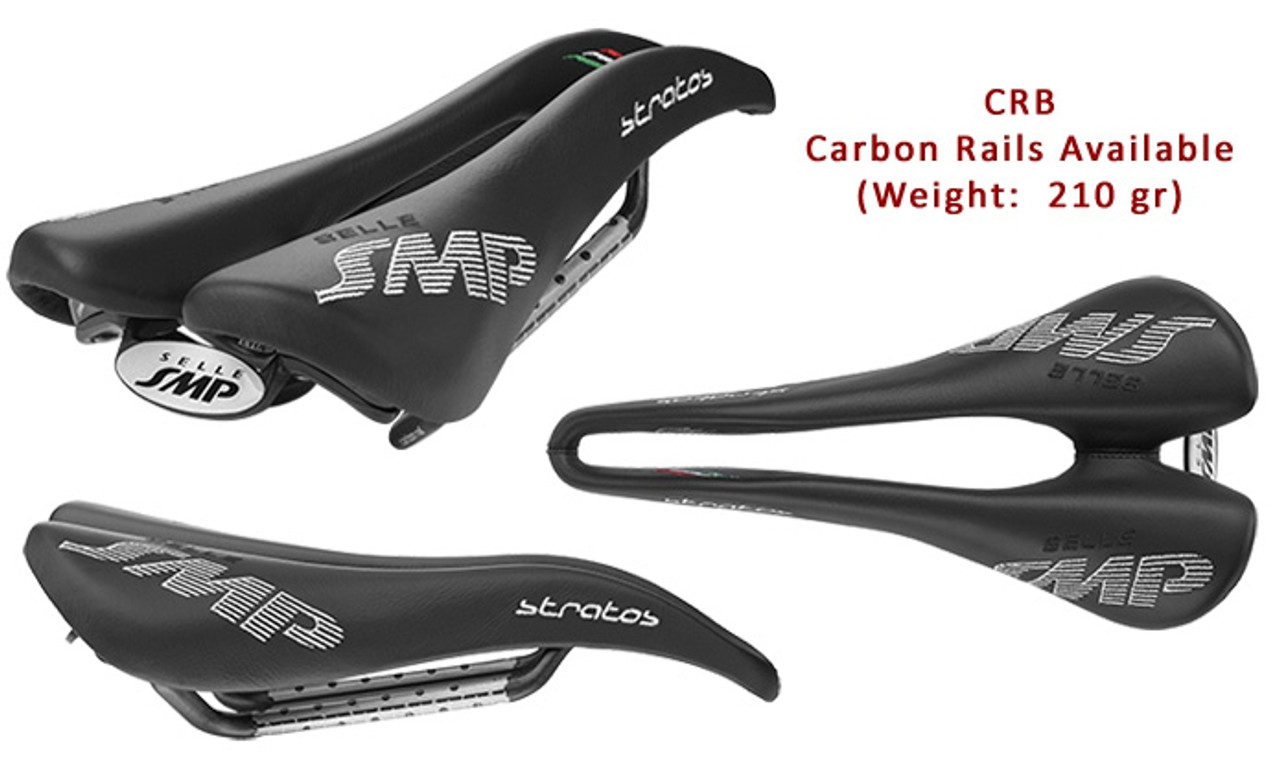 Cyberruimte regeling Dollar Texas Cyclesport Selle SMP Stratos Carbon Saddle SMP-STR-CB 469.99 New