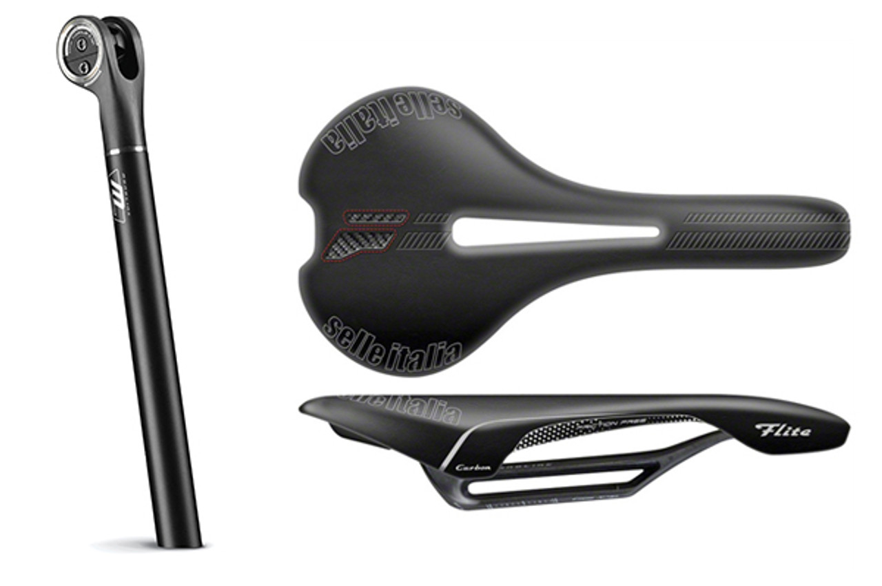 Texas Cyclesport Selle Italia Flite Carbon Flow Monolink Saddle 