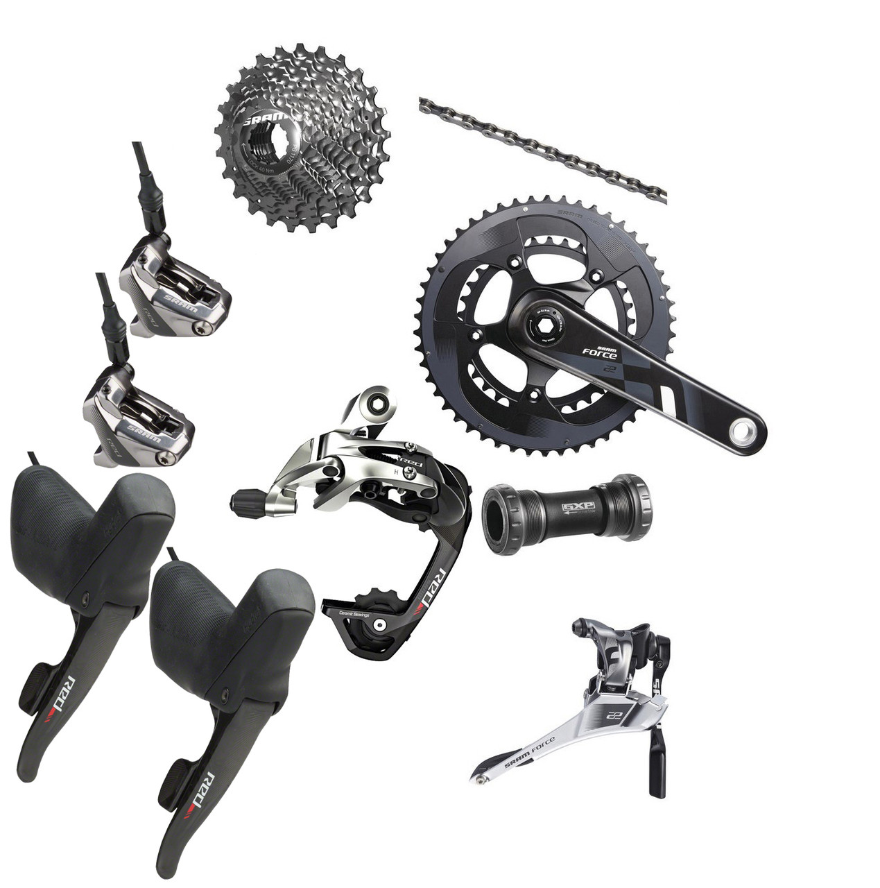 sram pedals road