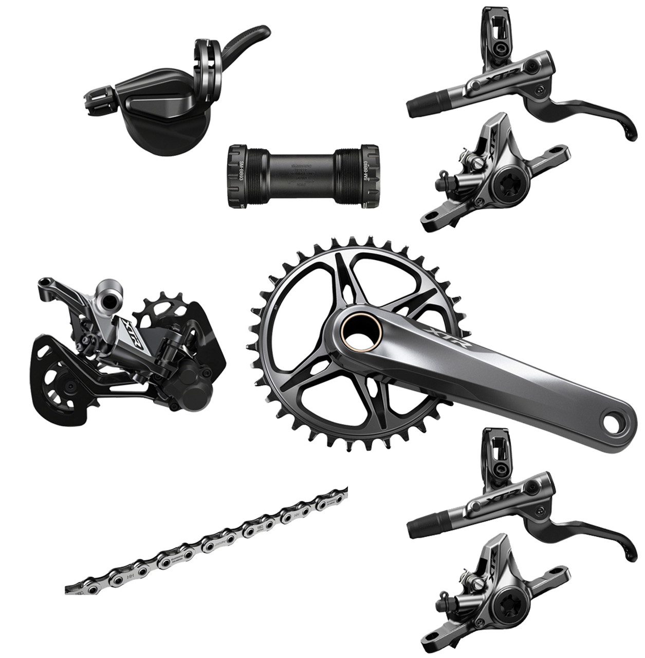 shimano xtr crankset price