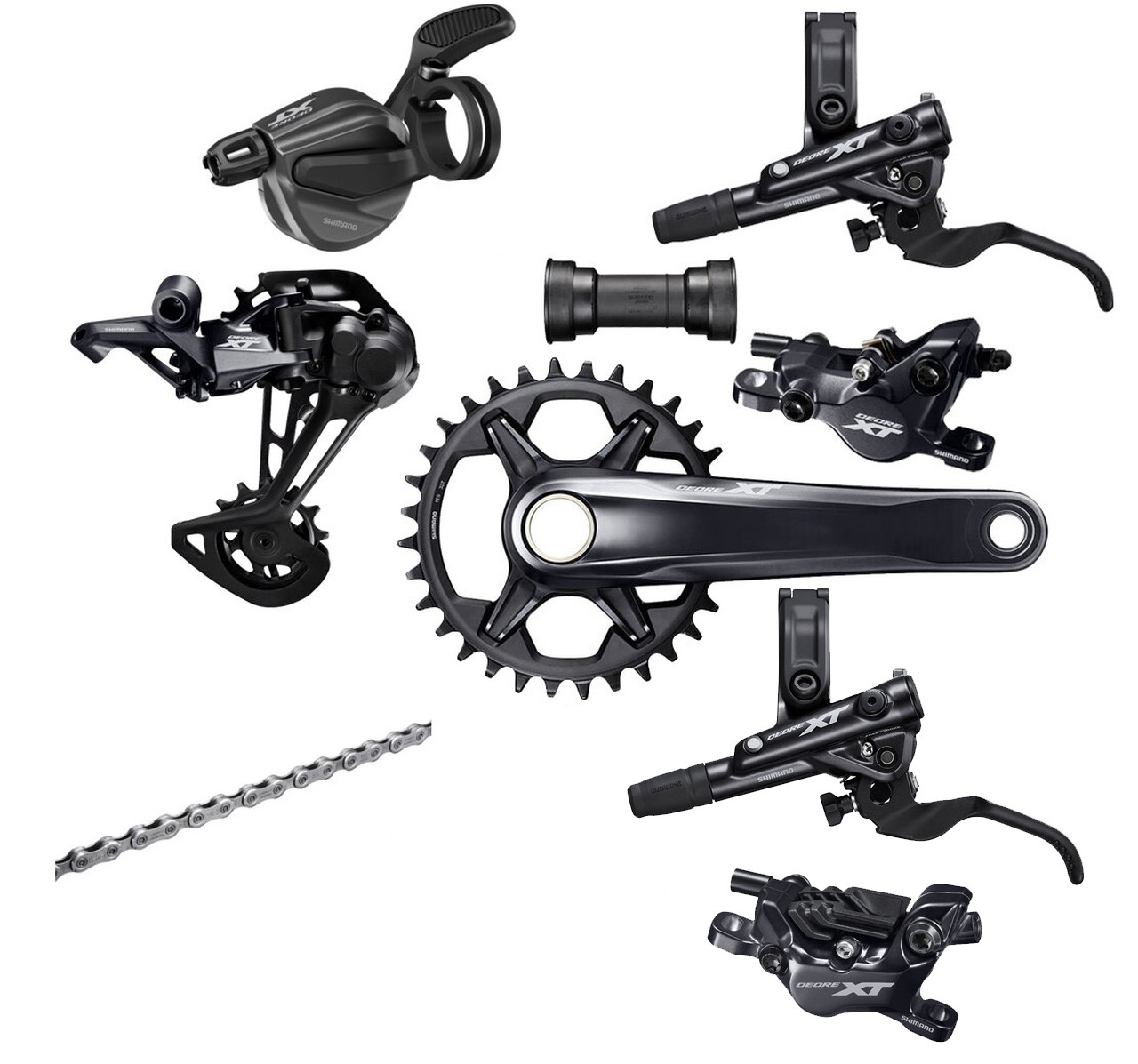 shimano deore xt groupset