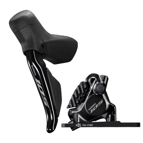 Shimano 105 R7170 Hydraulic Flat Mount Di2 Groupset | Texas Cyclesport