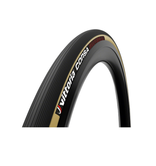 Vittoria Corsa G2.0 Tubular Tire, Black/Para (Tan Sidewall) 