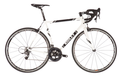 Ridley Helium Campagnolo EPS V3 equipped Carbon Bicycle, White & Black - Build It Your Way