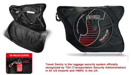 Texas Cyclesport Sci-Con AeroComfort Plus 2.0 TSA Bike Travel Case 