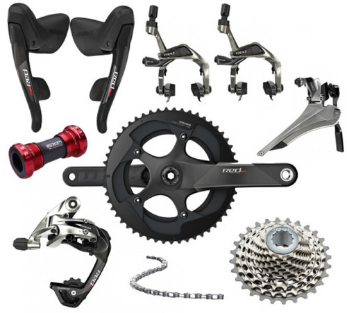 SRAM RED 22 11speed 機械式 リム 4点セット スラム SRAM RED22 レッド22 シフター、FD、RDセット 機械式