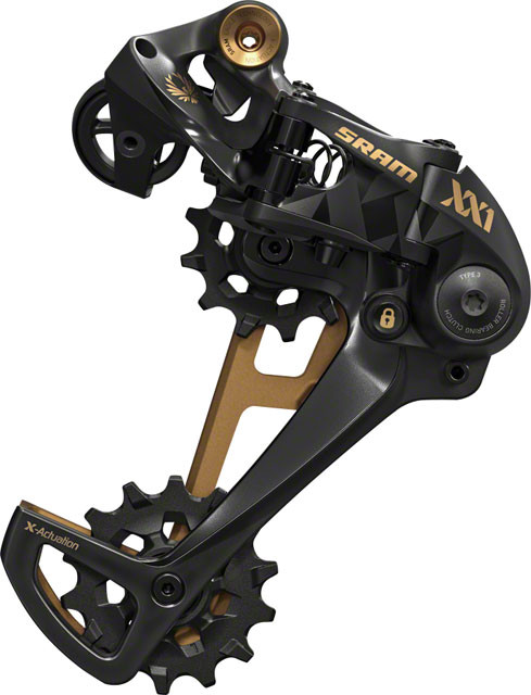 Sram Xx1 Eagle Type 3 Rear Derailleur Black Gold