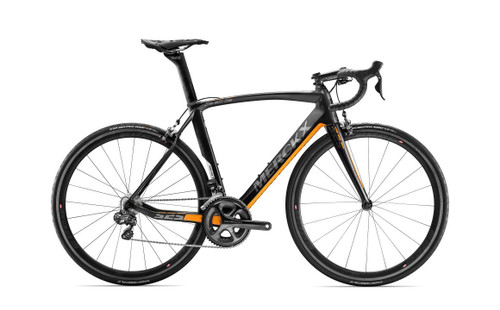 Eddy Merckx 525 Performance Campagnolo EPS equipped Carbon Bicycle, Black Anthracite & Orange Satin Accents - Build It Your Way 