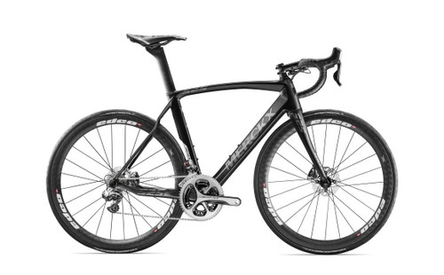 Eddy Merckx 525 Endurance Disc Campagnolo EPS equipped Carbon Bicycle, Black Anthracite & Silver Satin - Build It Your Way