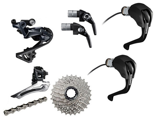 Shimano Ultegra  R8060 Rim STI Time Trial 6 piece Upgrade Kit 