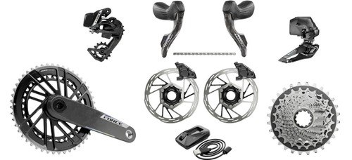 パーツ SRAM FORCE eTAP AXS ROAD 2X (2x12s) SRAM Force AXS Road 2x Groupset – Stinner Frameworks