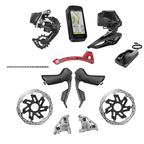 パーツ SRAM RED ETAP Amazon.com : SRAM RED eTap AXS Electronic Road Groupset - 1x