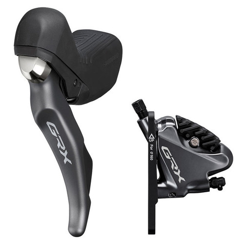 Shimano GRX Di2-RX825 Hydraulic STI Levers, Hoses and SM-BH90 Flat Mount Brake Calipers