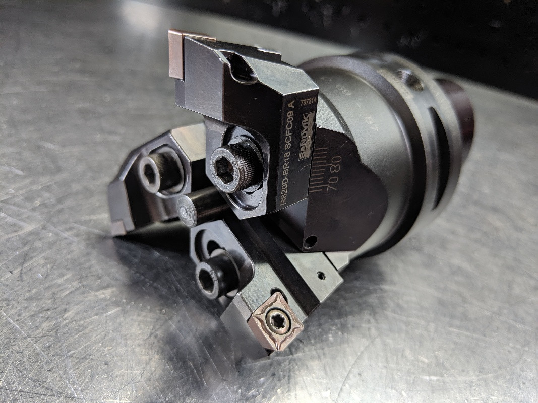 SANDVIK Capto C6 Portautensile C6-T-DCMT12DDM15L130 H60216 - Foto 2