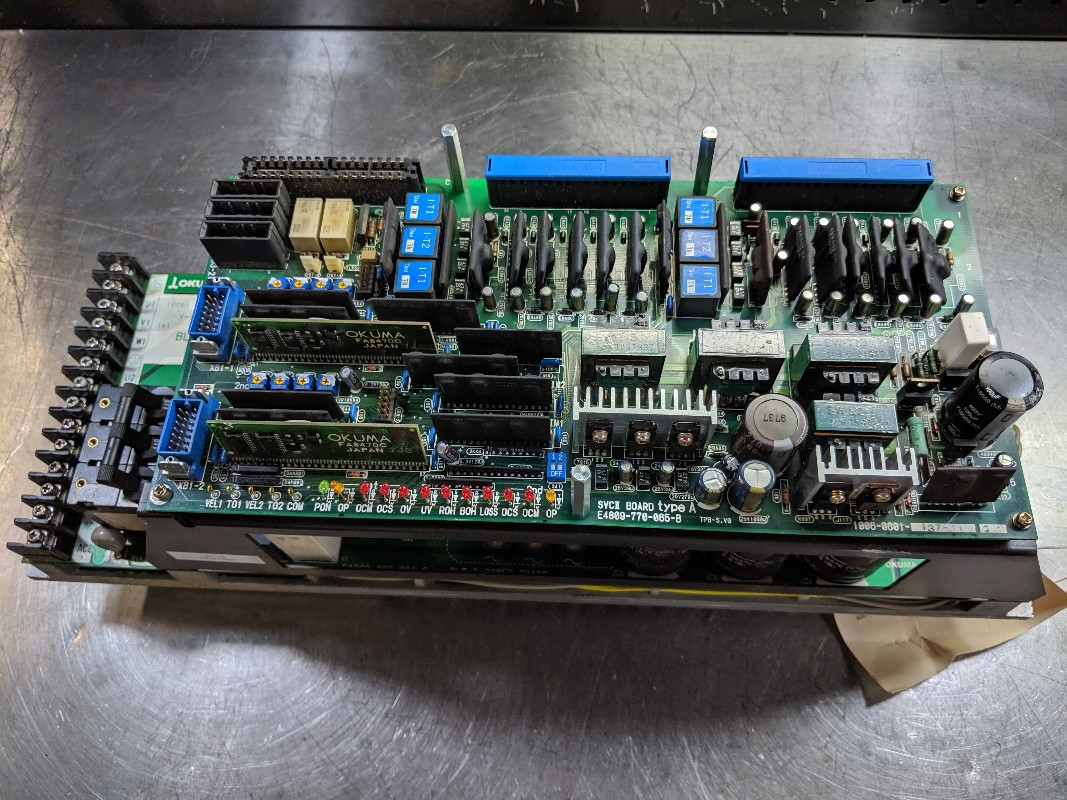 Okuma Servo Driver OPUS7000 E4809-770-065-B - Superior Machine & Tool