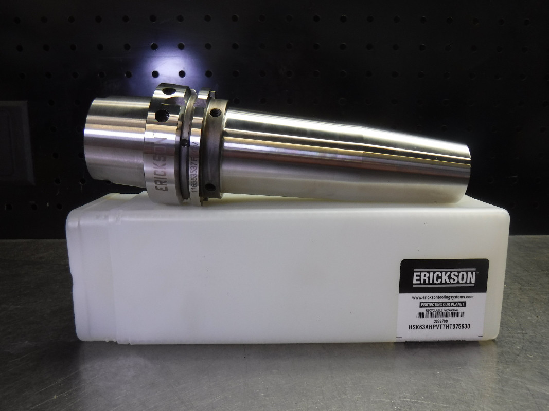 Erickson HSK63A 3/4" Shrink Fit Tool Holder HSK63AHPVTTHT075630