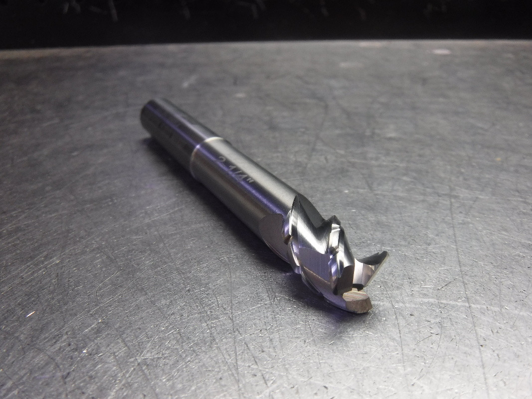 4 Flute 5/8 x 1-1/4 x 3-1/2 Solid Carbide End Mill - AlTiN Coated
