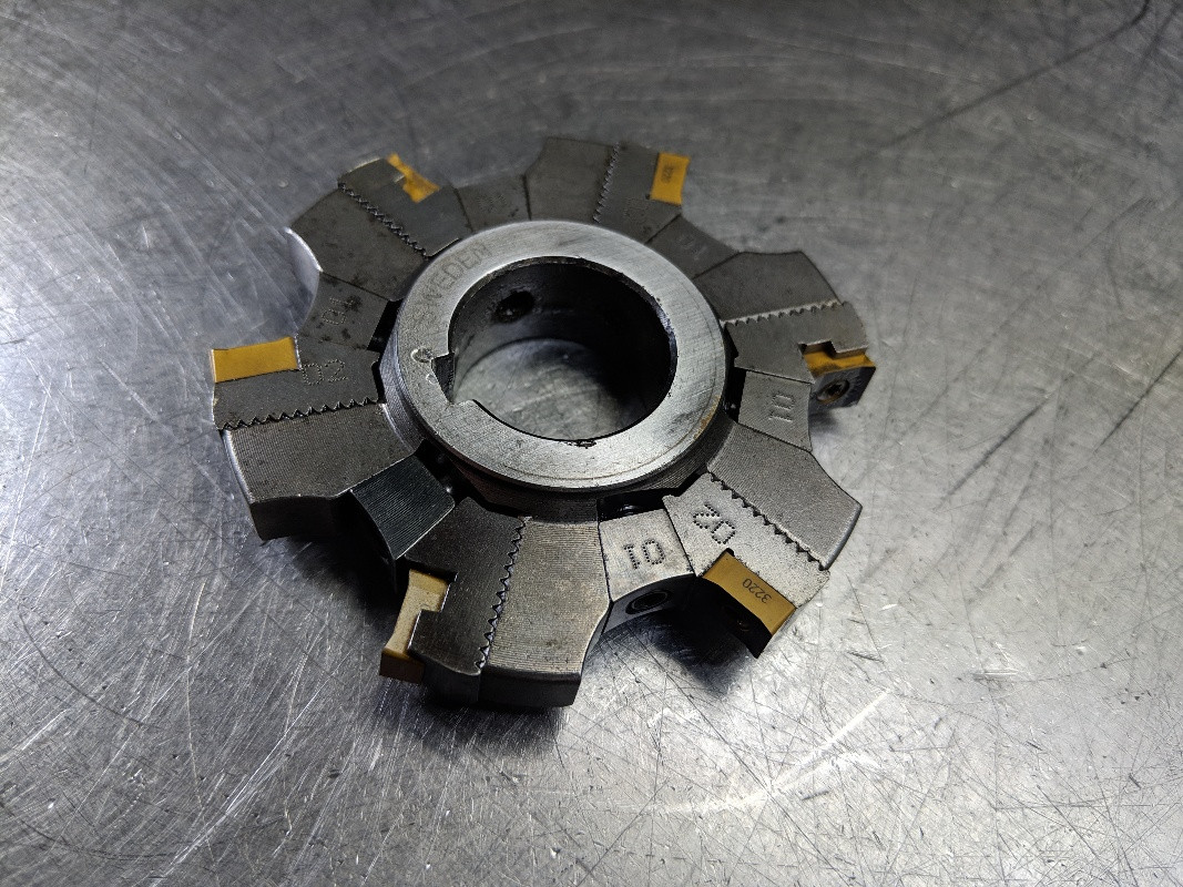 Sandvik 80mm Slot Milling Cutter 1" Arbor N331.32080T25EM Superior