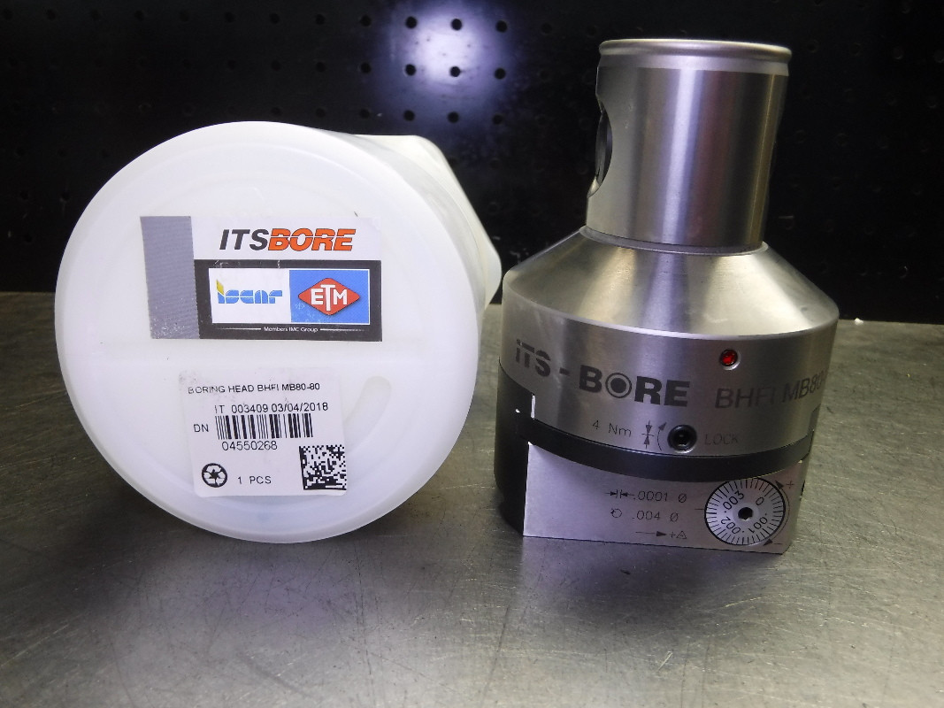 Iscar ITS BORE MB80 Finish Boring Head BHFI MB8080 Superior Machine