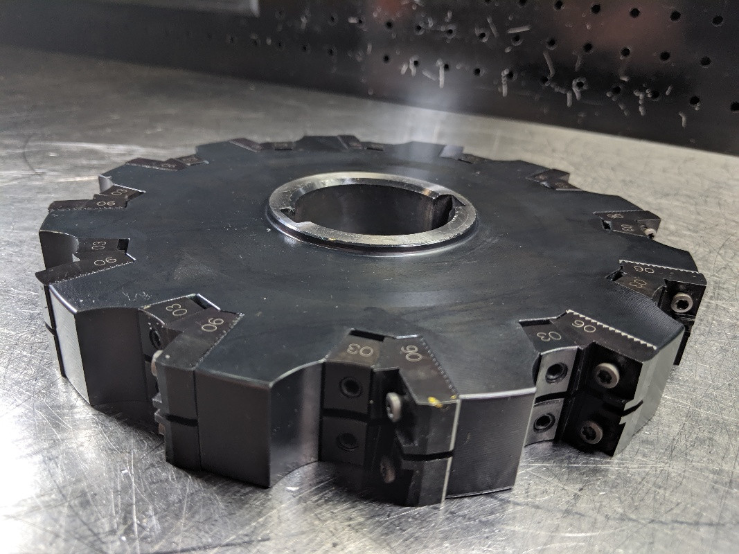 Sandvik 8" Indexable Slot Milling Cutter 2" Arbor N331.52203T51MM