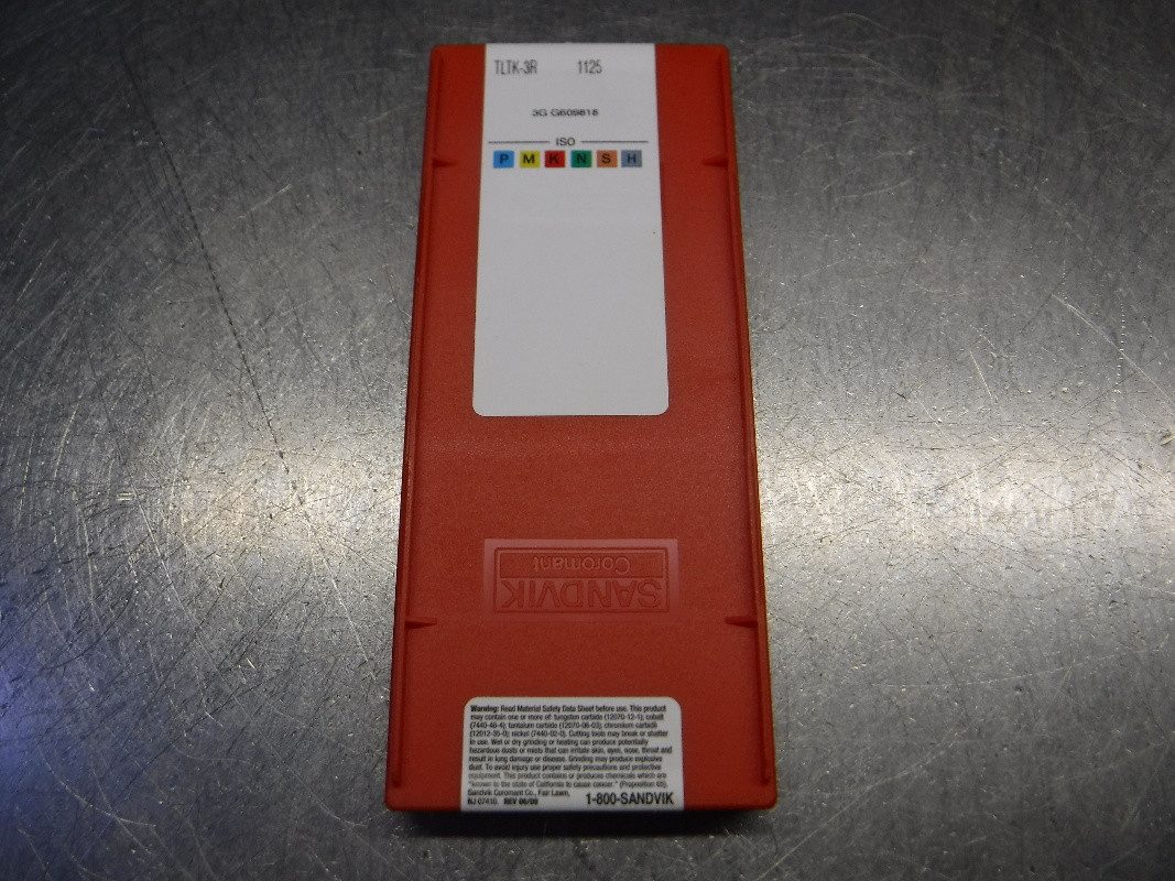 Sandvik Carbide Dog Bone Inserts QTY10 TLTK3R 1125 Superior Machine