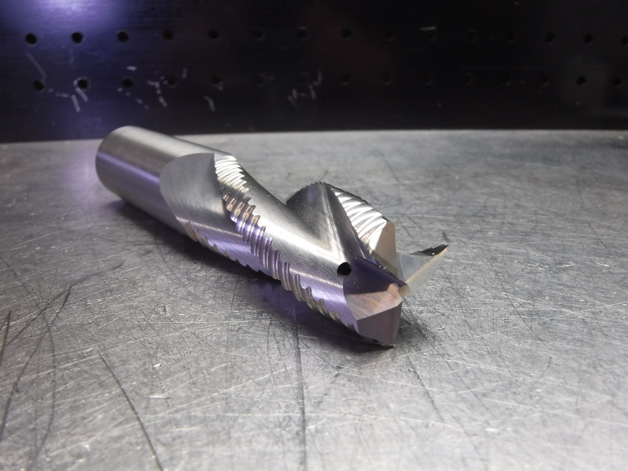 Widia Hanita 1" Carbide Roughing Endmill 3 Flute Coolant thru