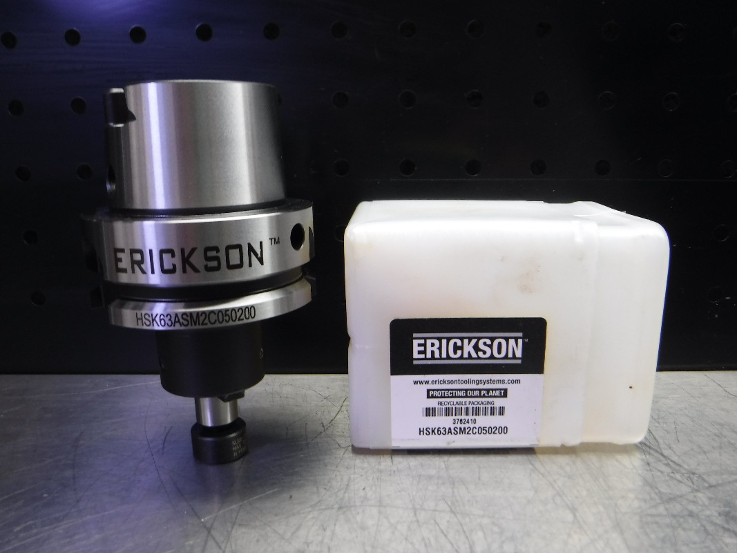 Erickson HSK63A 1/2" Facemill Holder 2" Pro HSK63ASM2C050200 Superior
