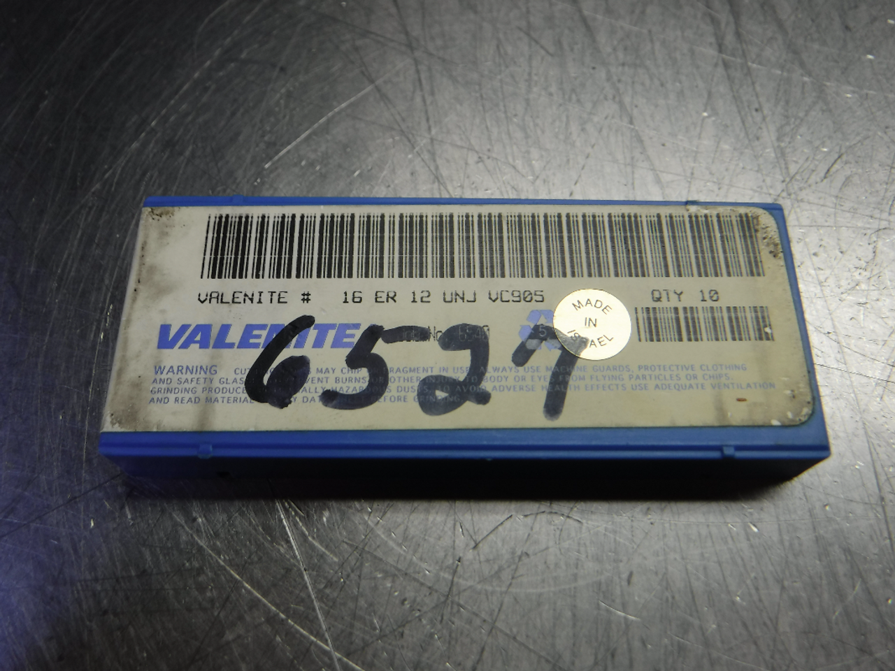 Valenite Carbide Threading Inserts QTY10 16 ER 12 UNJ VC905 Superior