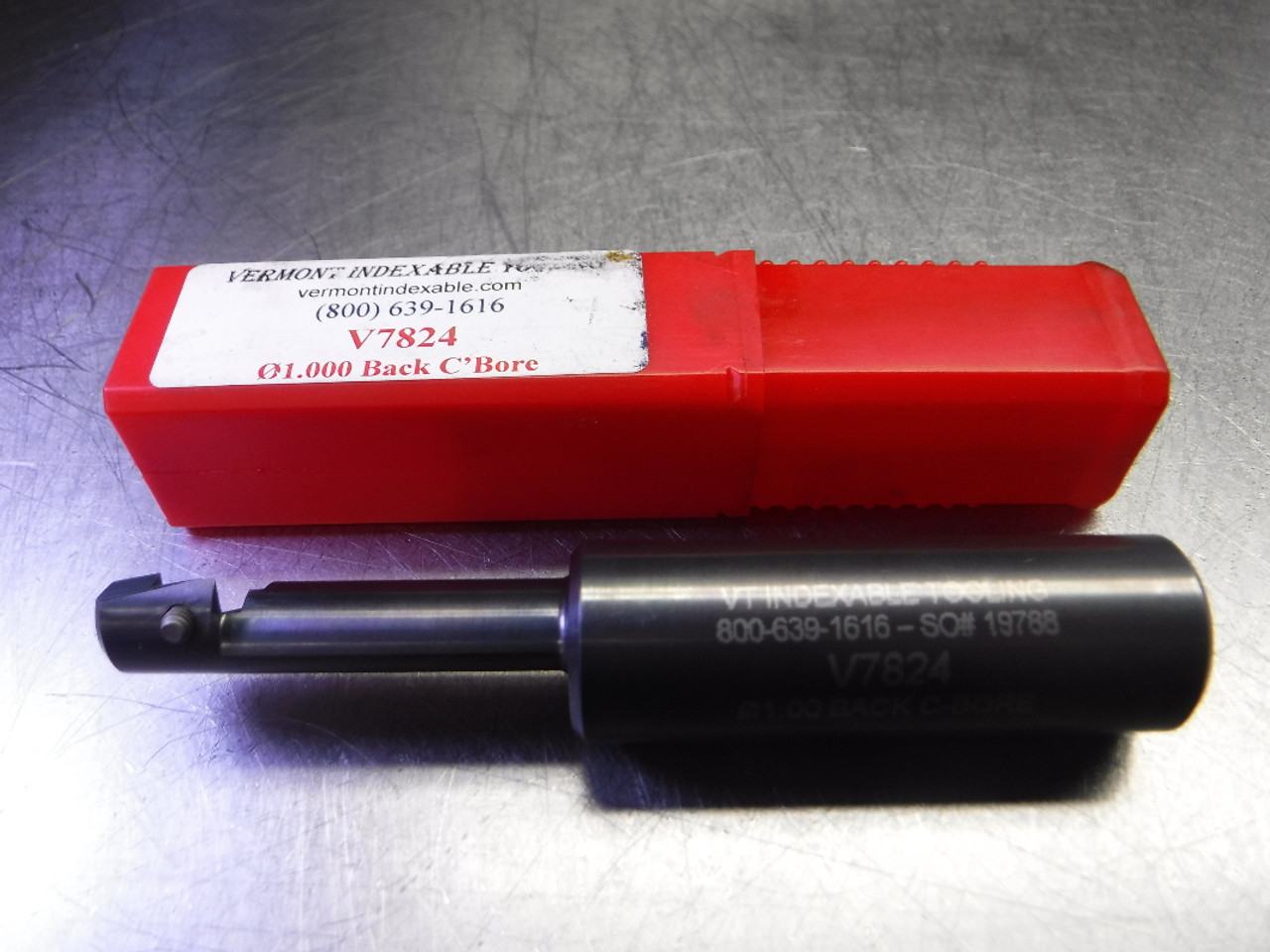 Vermont Indexable 1" Indexable Back Counter Bore BCB062510001625