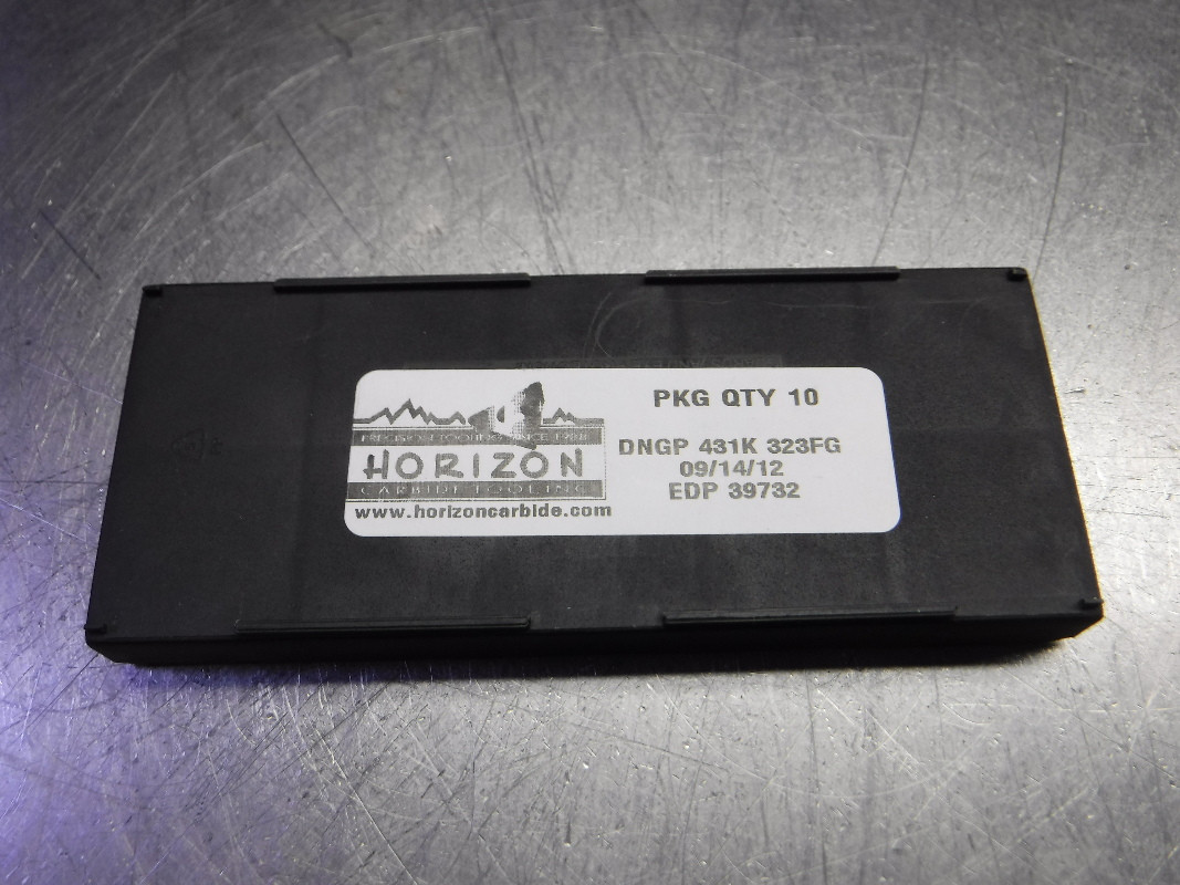 Horizon Carbide Inserrs QTY10 DNGP 431K 323FG Superior Machine & Tool