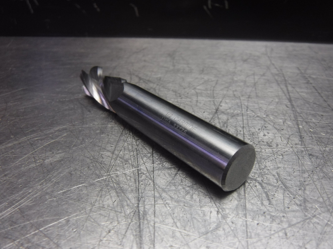 CTMI 1/2" Carbide Endmill 4 Flute 1/2 x 1/2 .090 4F SE Superior