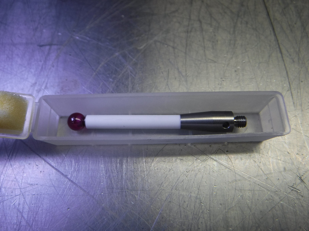 Ruby Ball Machine Renishaw 6mm Ruby Ball Ceramic Stem L 50mm EWL 38.5mm A-5000-3709 ...