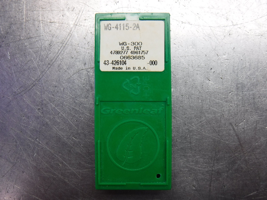 Greenleaf Ceramic Inserts QTY10 WG41152A WG300 Superior Machine & Tool