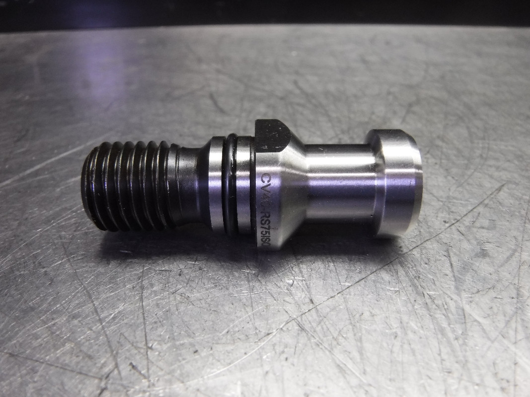 thumbnail interactive-video image 1 of ERI America BT40-RS75 CNC Retention Pull Stud - New (BB2 Shelf Find) 1 of 5