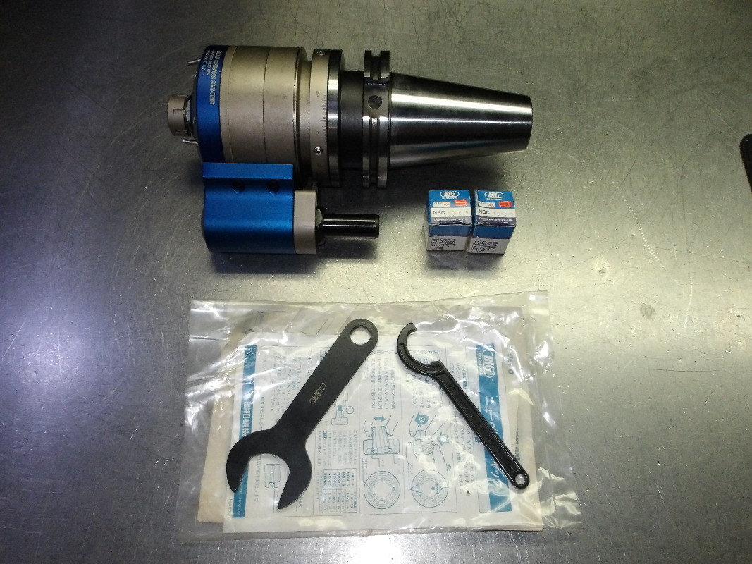 Kaiser BIG -PLUS CAT50 NBN10 Spindle Speeder W/2 Collets BCV50