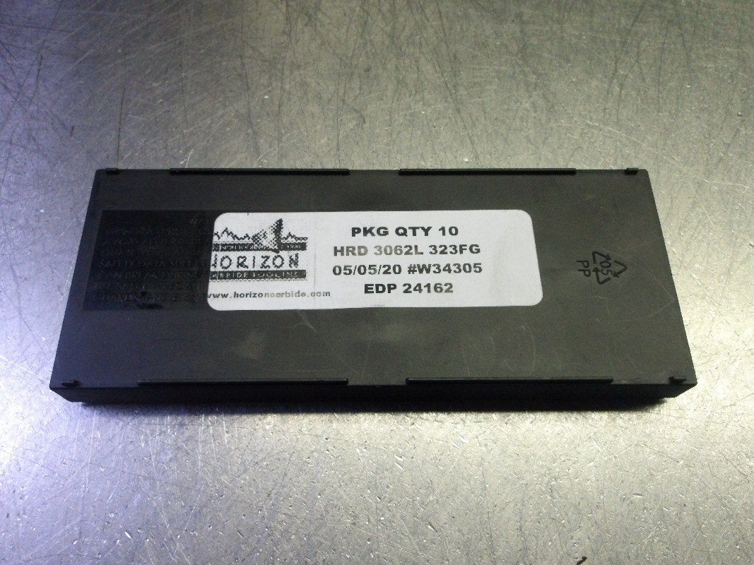 Horizon Carbide Grooving Inserts QTY10 HRD 3062L 323FG Superior