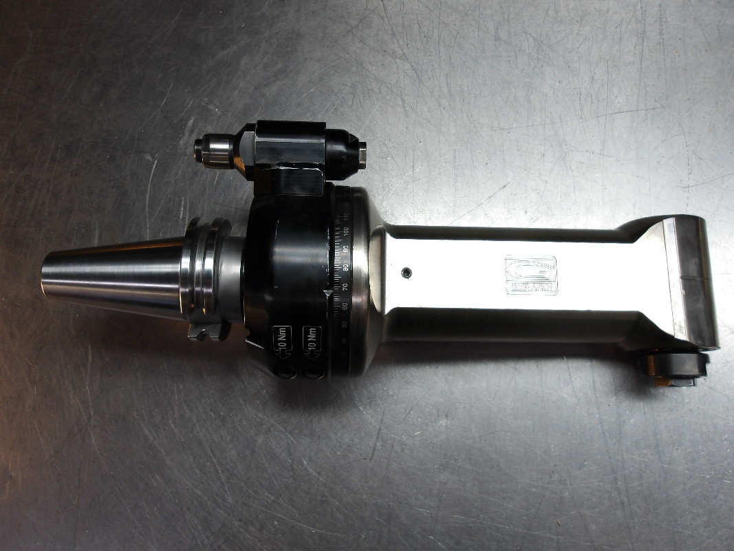 Gerardi CAT40 ER16 Long Milling Right Angle Head F90-10L ATC
