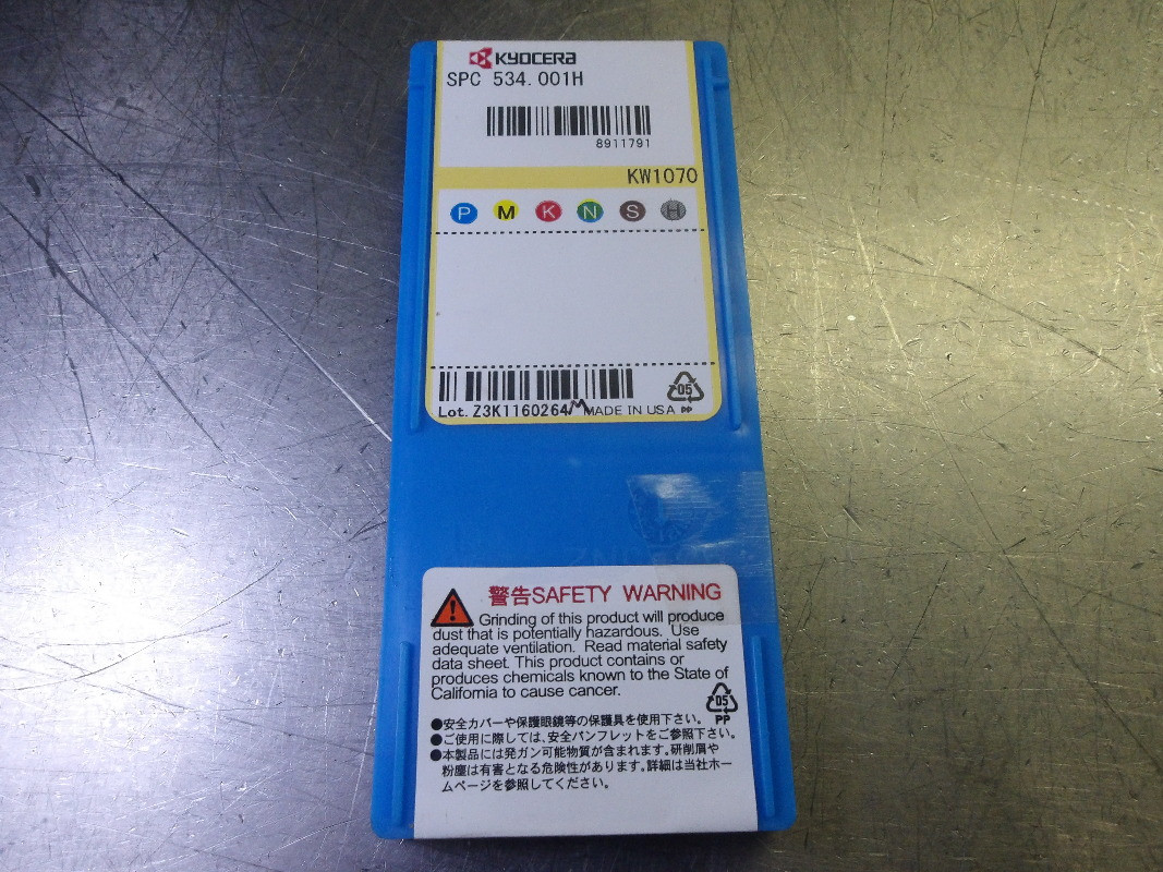 Kyocera Carbide Inserts QTY10 SPC 534.001H KW1070 - Superior