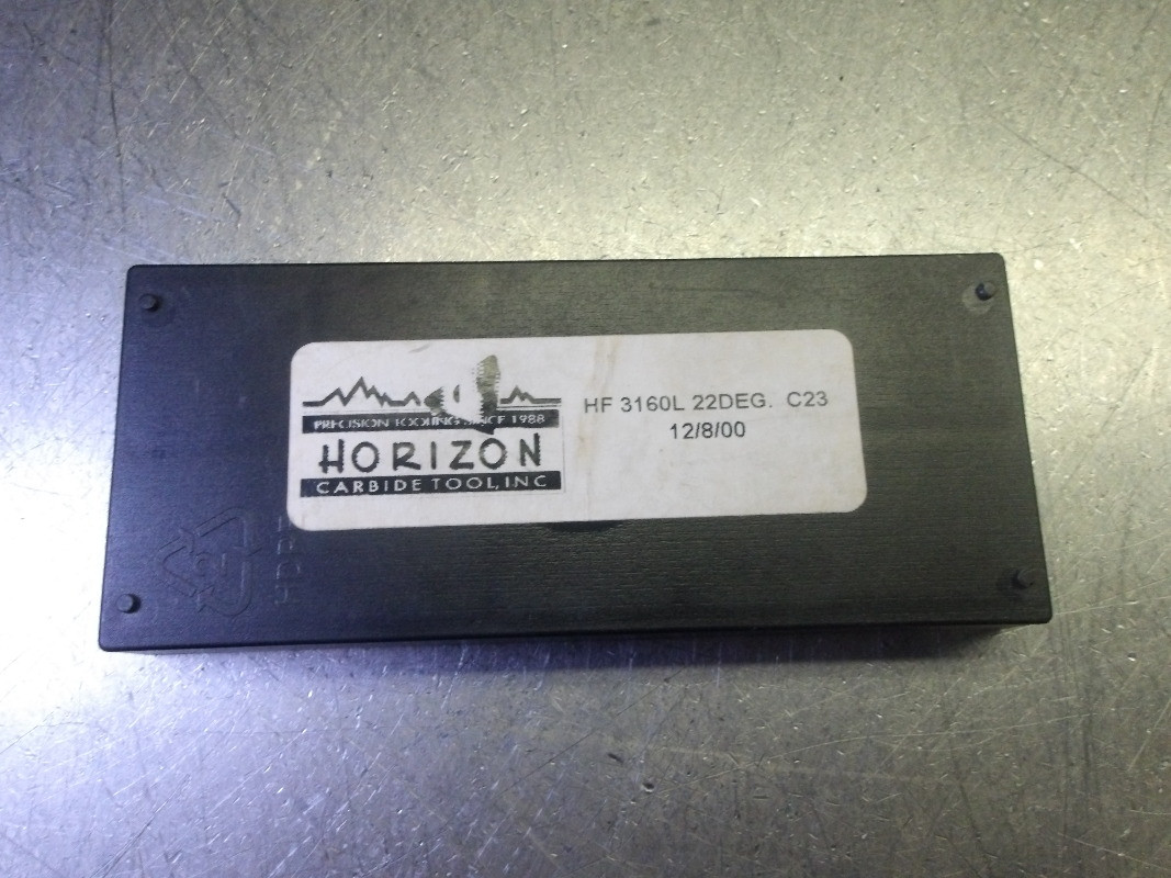 horizon出品　11/29 Horizon Carbide Grooving Inserts QTY10 HF 3160L 22DEG. C23