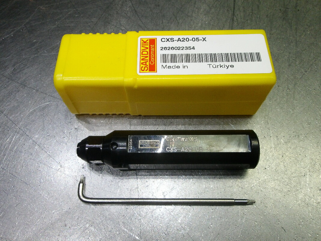 【ll2o】 Sandvik SX5 Modular Tool Holder 20mm Shank CXS-A20-05-X - Superior