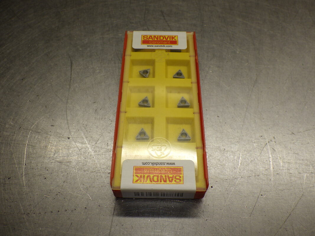 Sandvik Carbide Inserts TCMT 06T1 04-KF H13A Qty 10 (LOC634