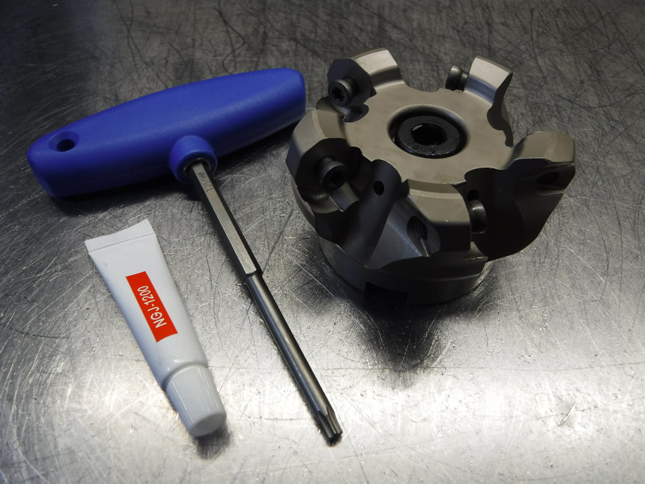 TaeguTec 80mm Indexable Facemill 27mm Arbor TFMRY 580-27R-20