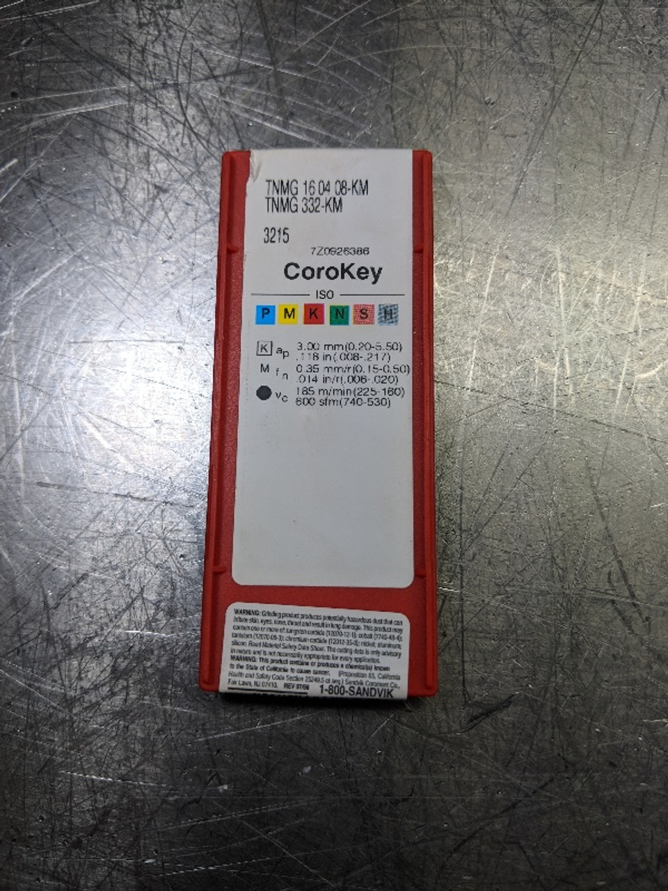 ●SANDVIK TNMG160408 TNMG331 H1P K10 29個● Sandvik Carbide Inserts QTY10 (K) TNMG 160408-KM / TNMG 332