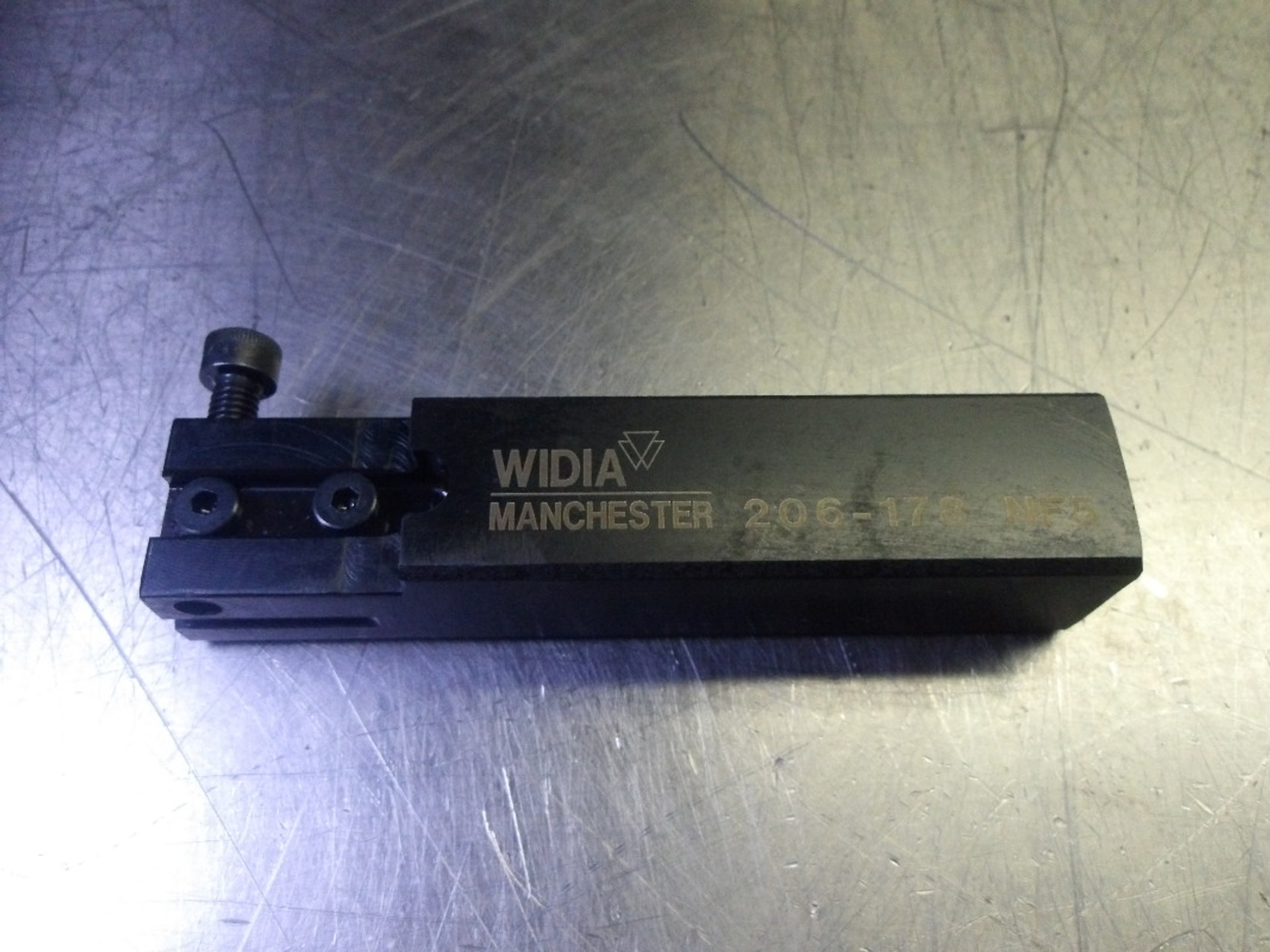 Widia/Manchester 3/4" x 3/4" Indexable Lathe Tool Holder 206178 NF5