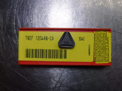 Sandvik Carbide Inserts QTY10 (K) TNEF12 04 AN-CA 3040 (LOC1366A)