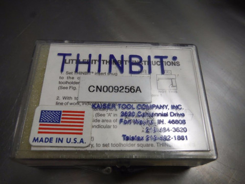 Kaiser Thin Bit Carbide Inserts QTY5 CN009256A (LOC2388B)