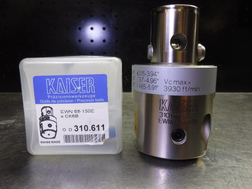 Kaiser KAB6 Finish Boring Head 2.68"-5.91" Range EWN68-150E-CKB6 (LOC3663B)
